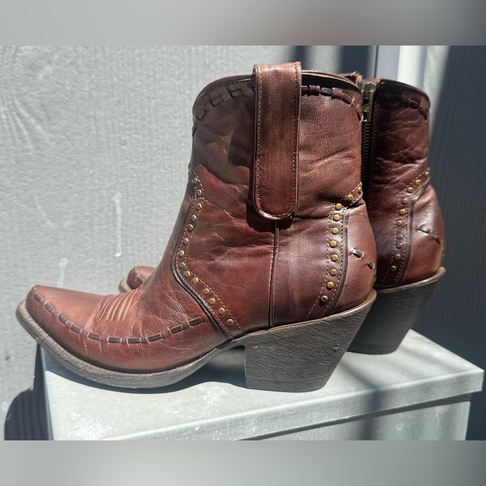 Old Gringo Brand Women’s Leather Western Cowgirl Ankle Boots Size 7.5 - Picture 3 of 11